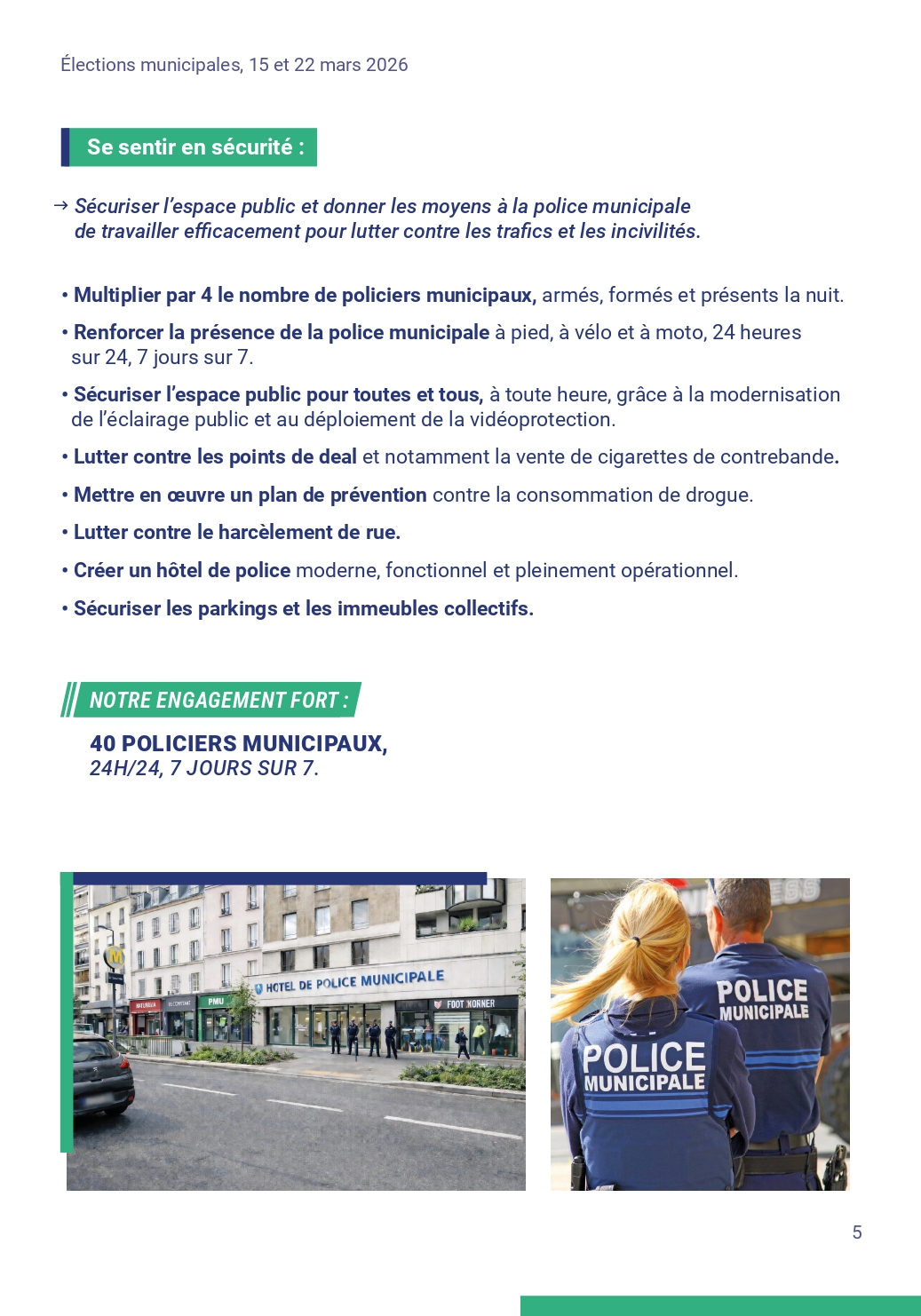 Notre programme page 5