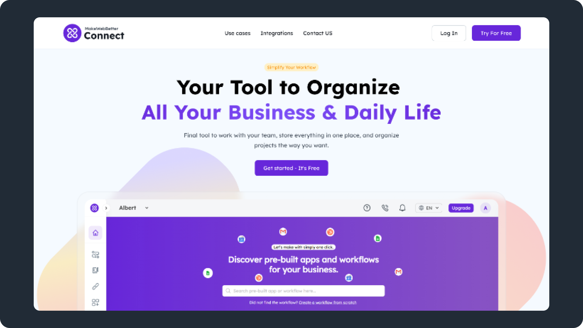 MakeWebBetter Connect Webapp project thumbnail