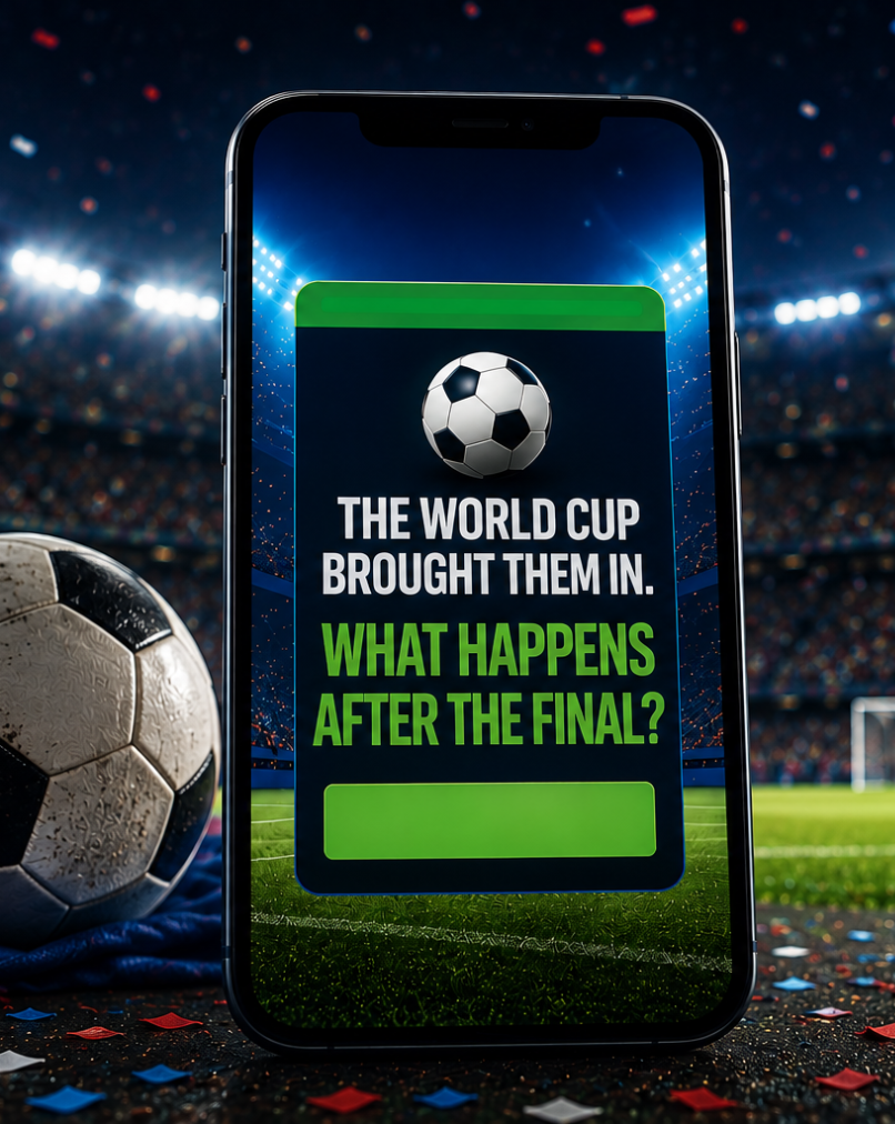 The World Cup Is a Retention Goldmine. But What Happens After the Final Whistle?