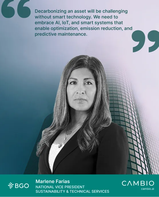 Hispanic Heritage Month Spotlight: Marlene Farias, National VP Sustainability & Technical Services at BGO
