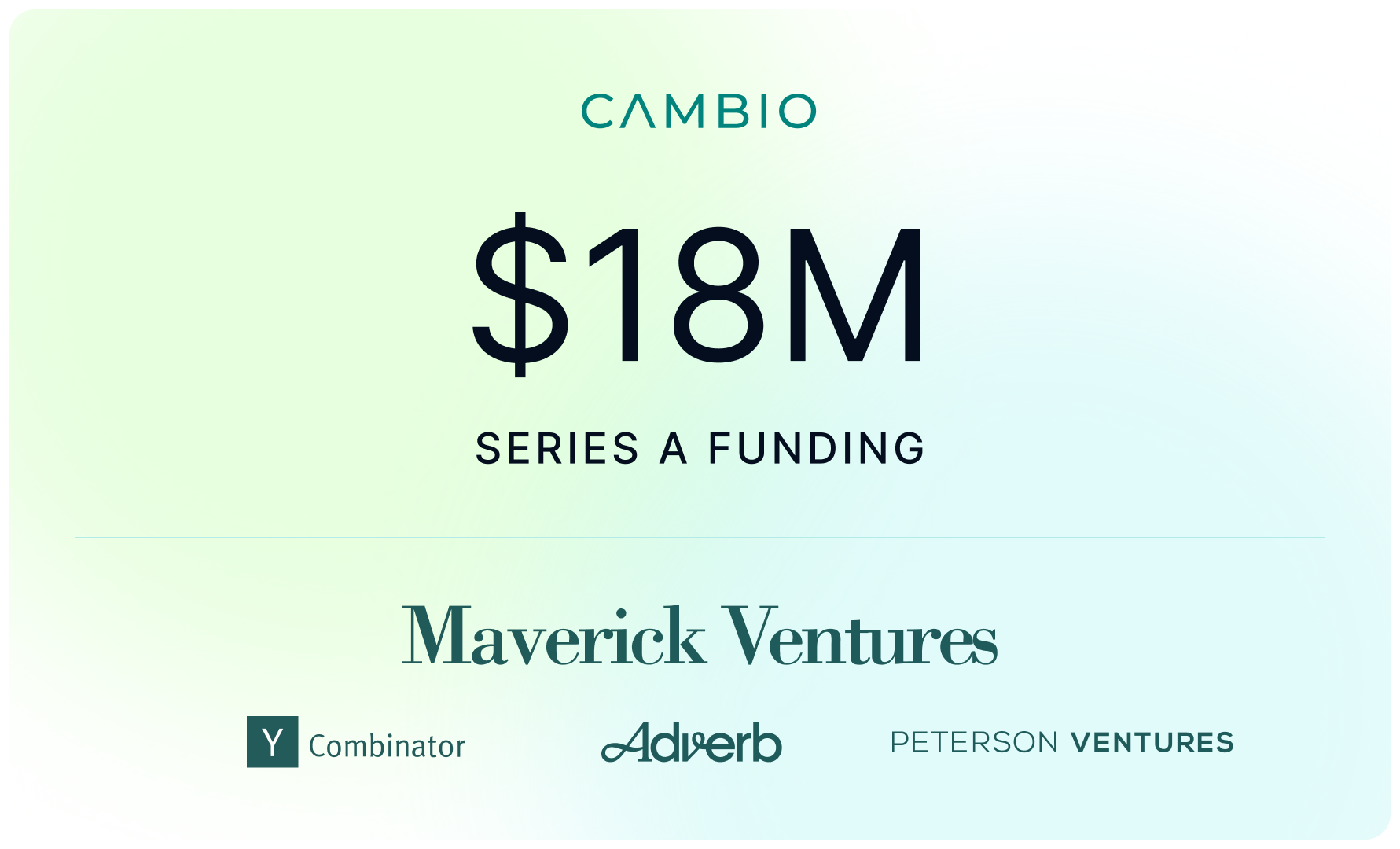 Announcing our $18m Series A