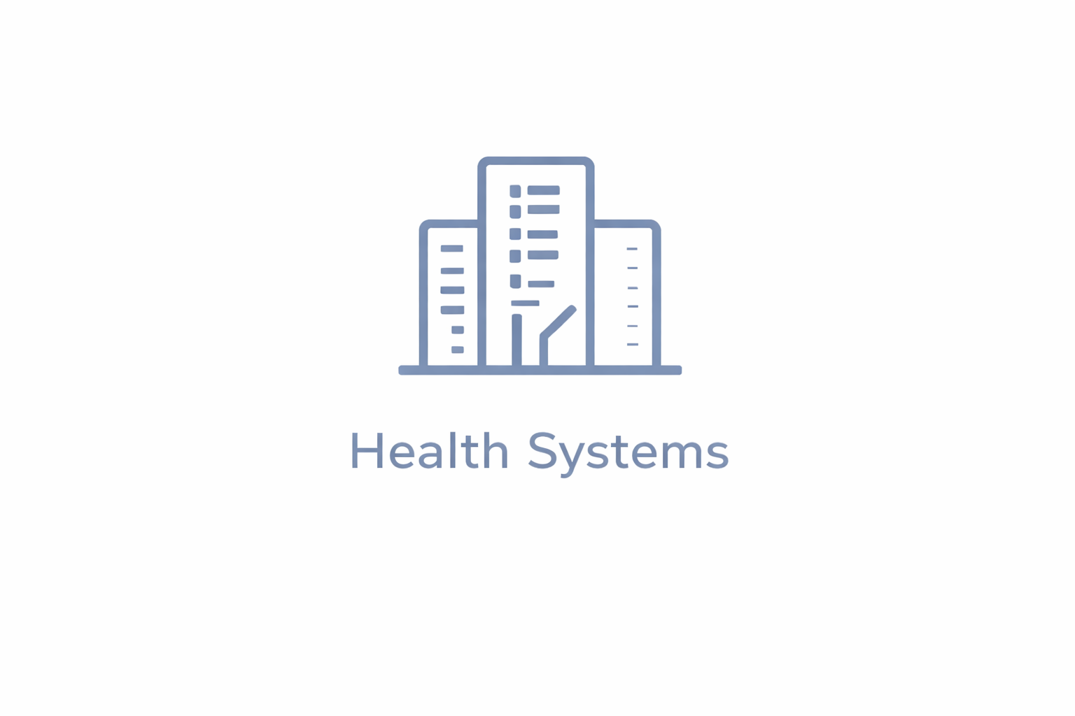 Health systems supporting integrated clinical trials