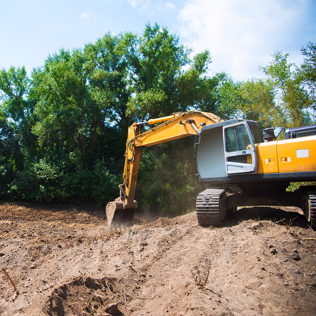 Residential grading and water redirection service by Roi Property Services