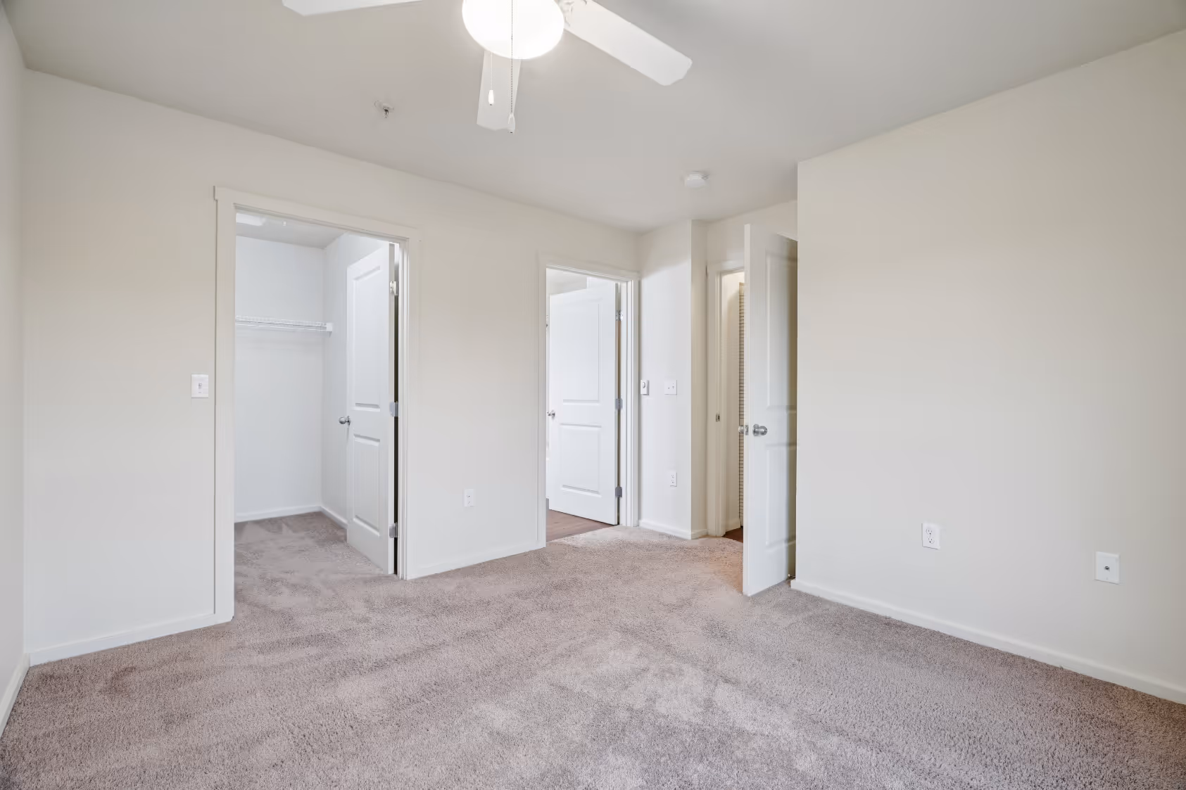 Copper Lane 3x2 Primary Bedroom with walk-in closet