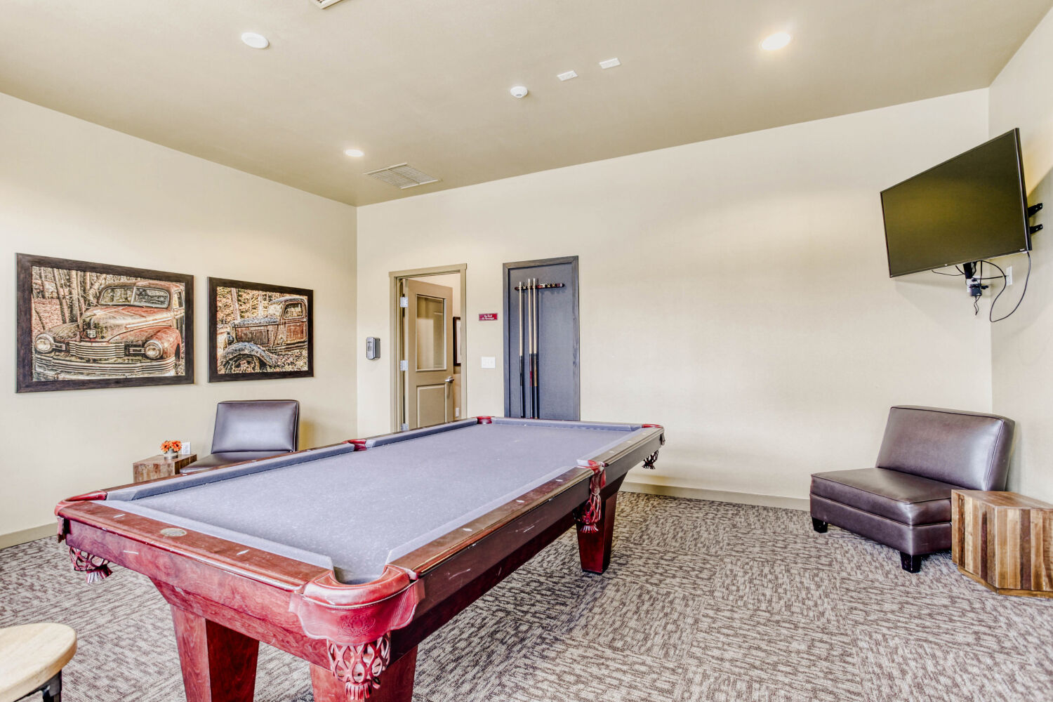 Copper Lane Amenities Game Room with billiards table
