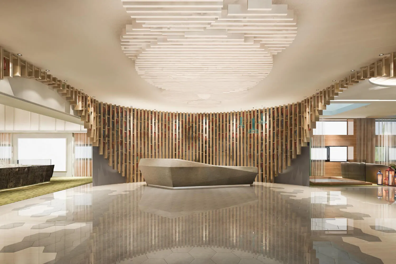 Client venue interior design.
