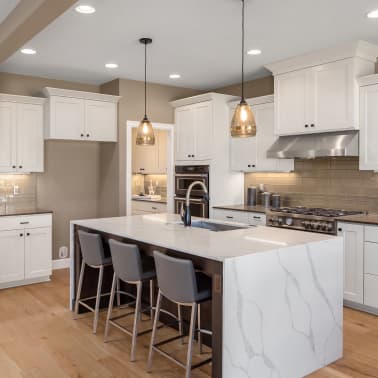 white modern kitchen