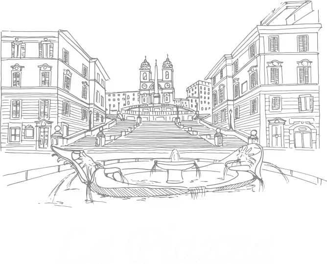 La Piazza logo bigger format.