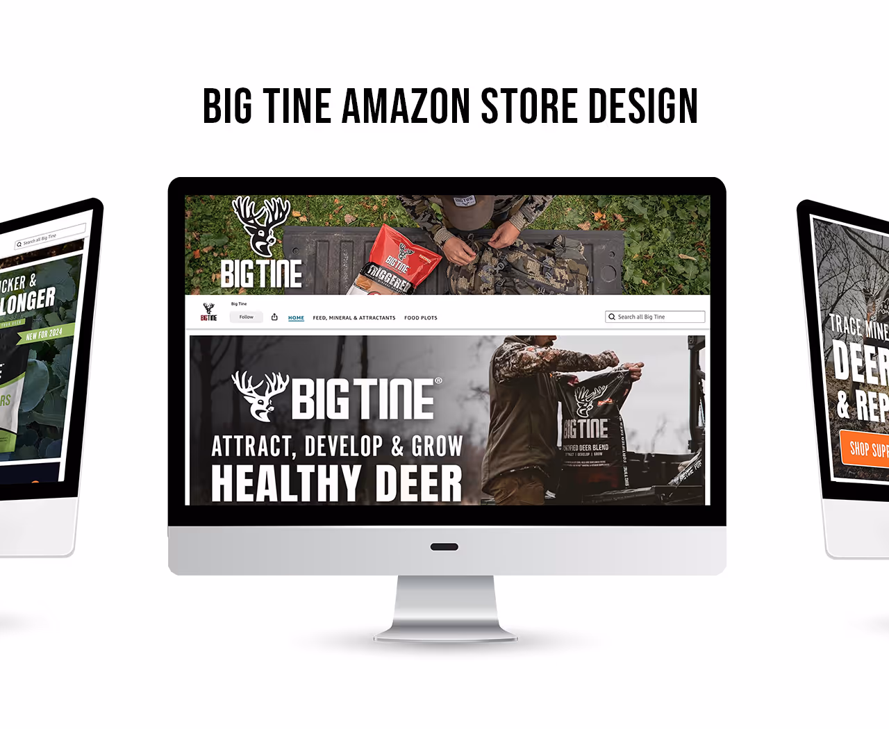 Big Tine Amazon store design