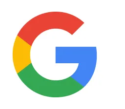 Google multicolored capital letter G logo with red, yellow, green, and blue segments.