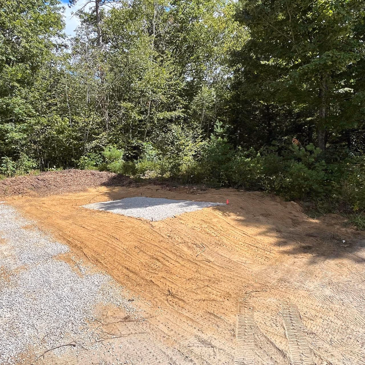 Professional landscaping work for a commercial property in Bow, New Hampshire