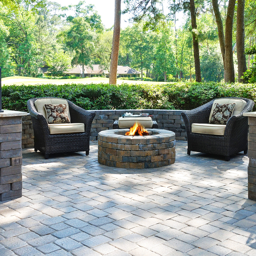 Finished landscaping project by Berry Brothers Landscaping in Londonderry, NH