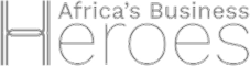 Text logo reading 'Africa's Business Heroes' in modern, gray font.