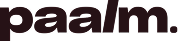 Logo avec le texte « paalm. » en lettres minuscules noires.