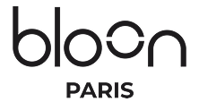 Logo noir de bloon avec le texte 'PARIS' en dessous.