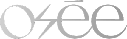 Logo stylisé avec le mot «osée» en gris avec un accent macron sur le deuxième e.