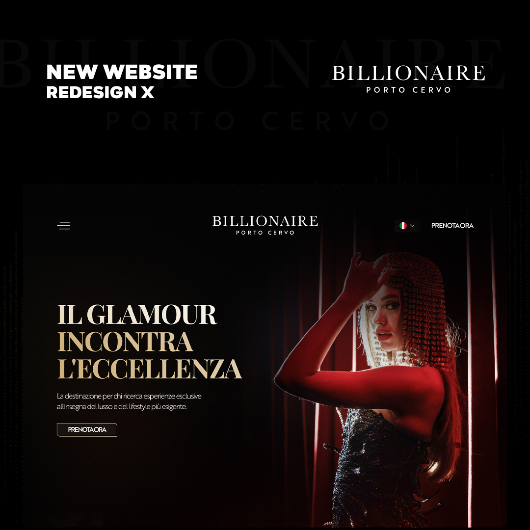 J Performance Agency | Billionaire website redeisgn