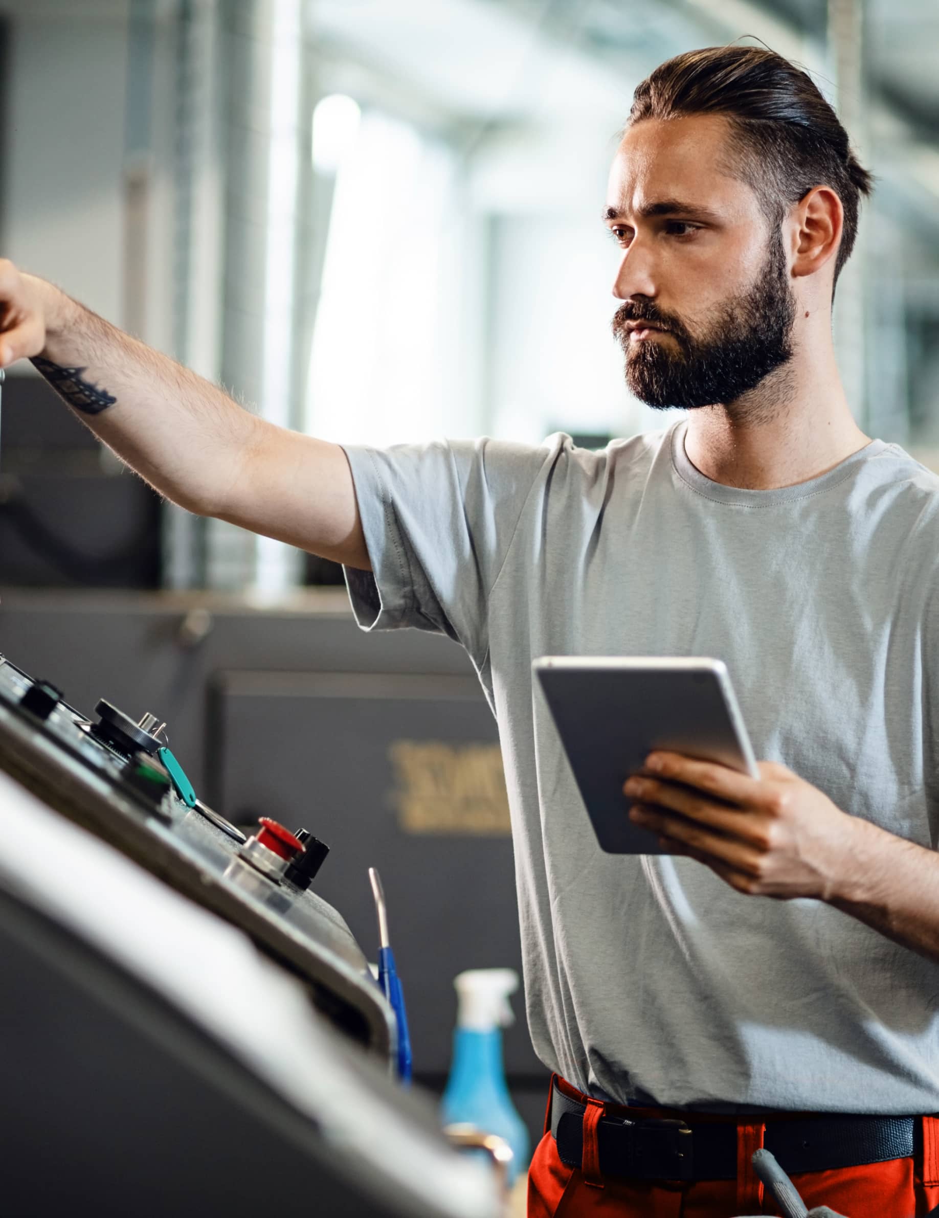 Check How Our Process Is Done Image - Industrial X Webflow Template