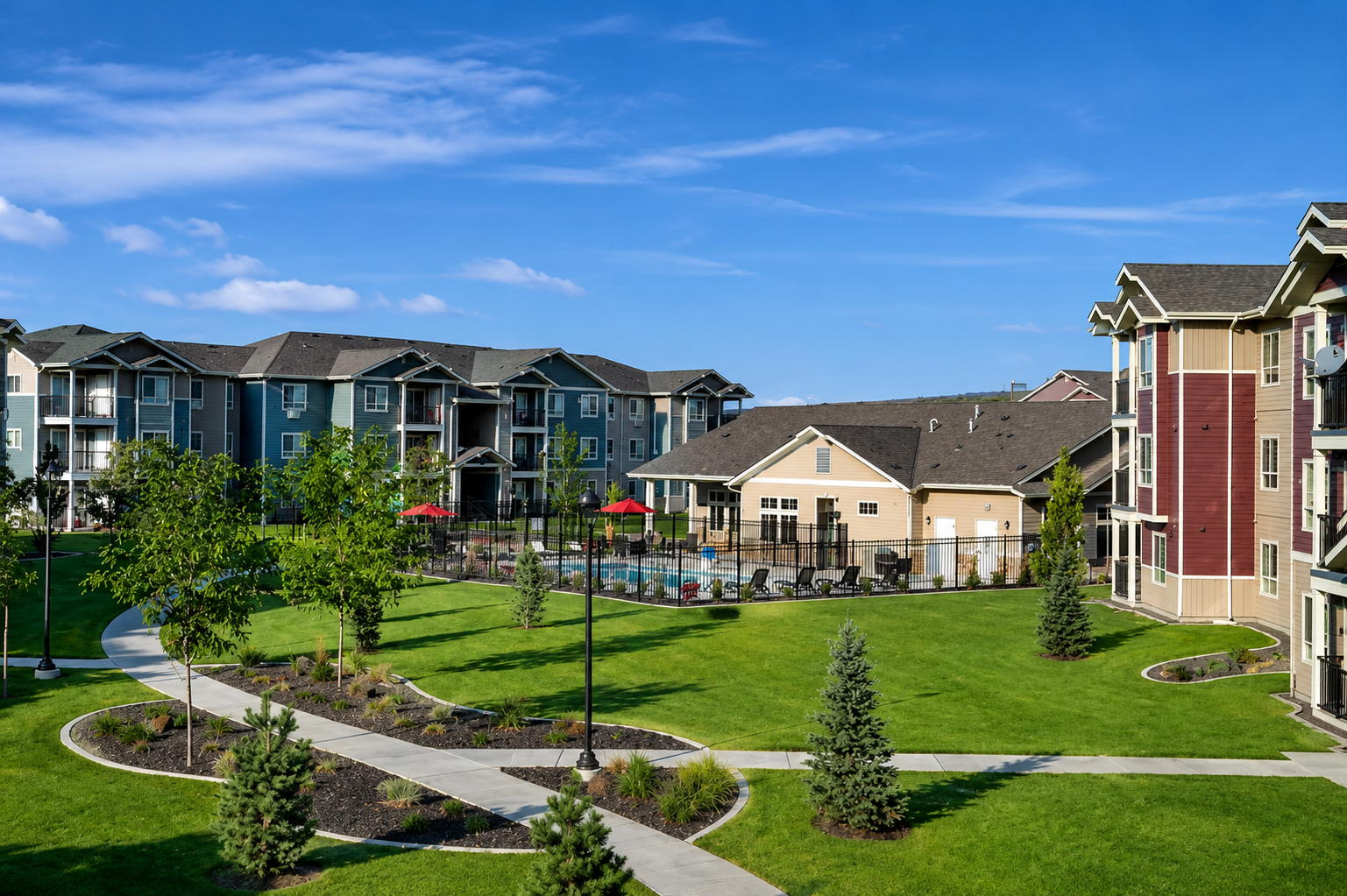 exterior courtyard