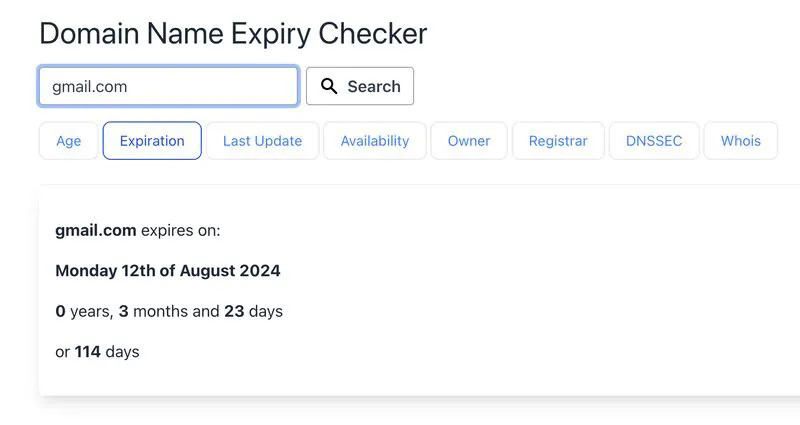How Long Will Google Own Gmail.com?