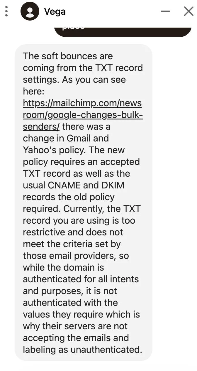 Mailchimp Sending Non-Authenticated Emails Despite DKIM and DMARC