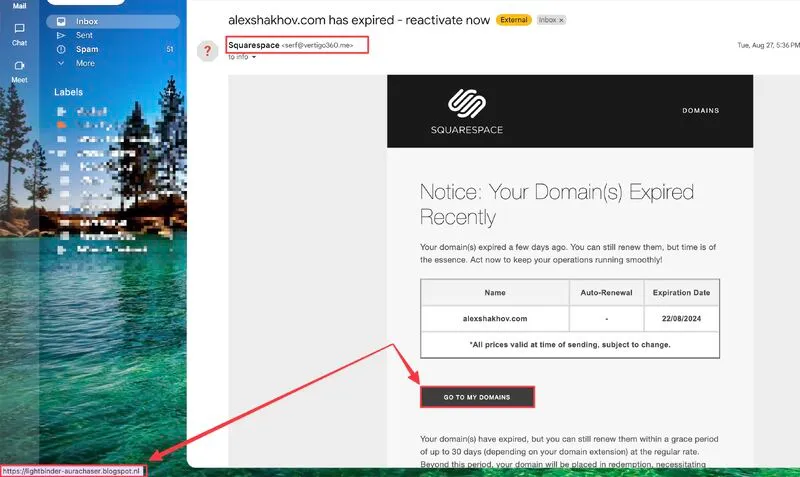 Phishing Attempt Exploits Server Without SPF or DMARC