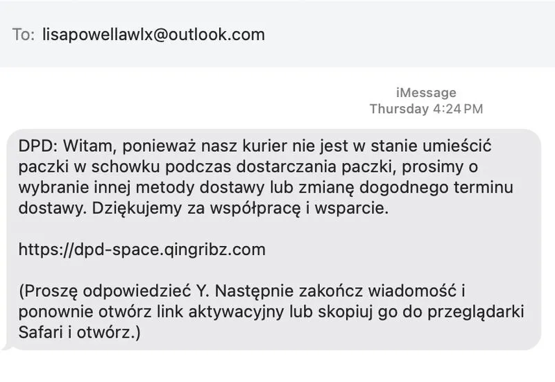 Targeted Phishing Exploits Real-Time Delivery Data at Major Logistics Company