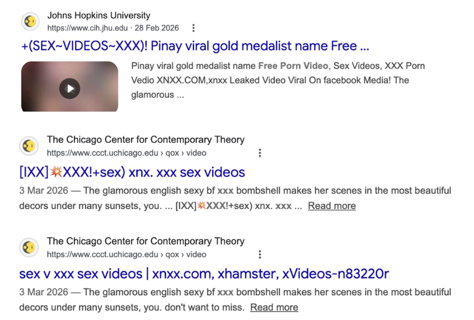 Coordinated Subdomain Takeover Campaign Targeting US Universities