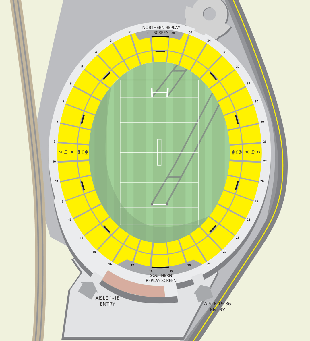 Stadium Map
