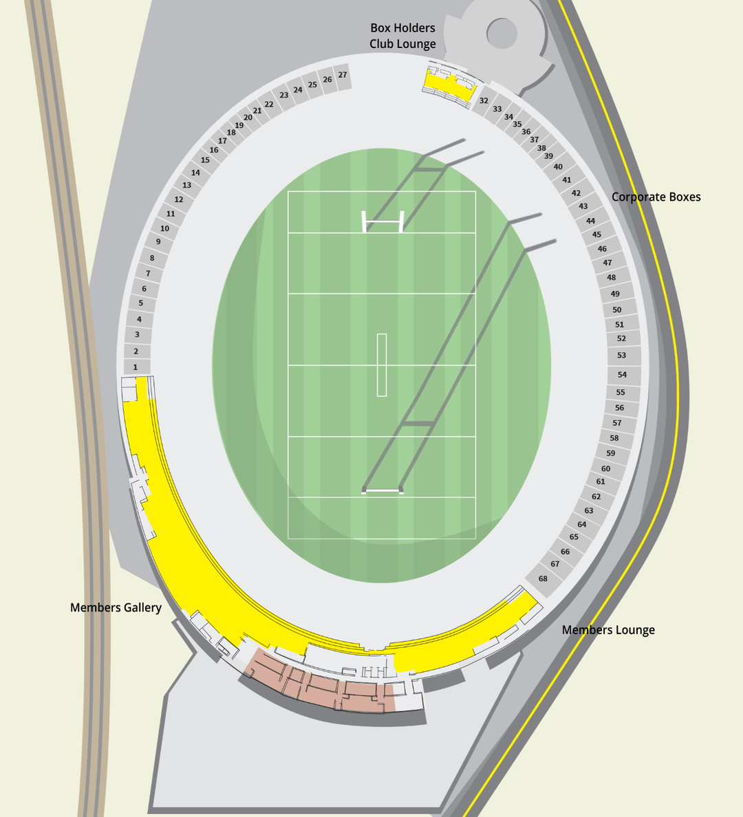 Stadium Map