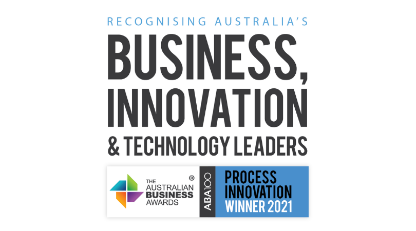 ABA100 Winner for Process Innovation