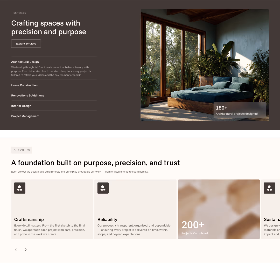 Construction& Architects Webflow template