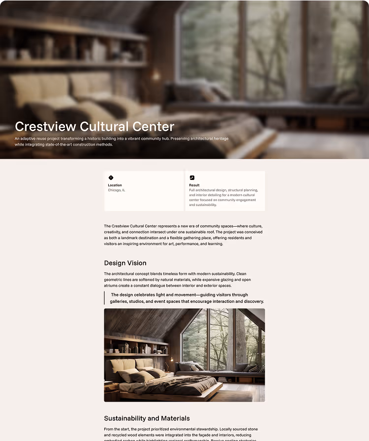 Construction& Architects Webflow template