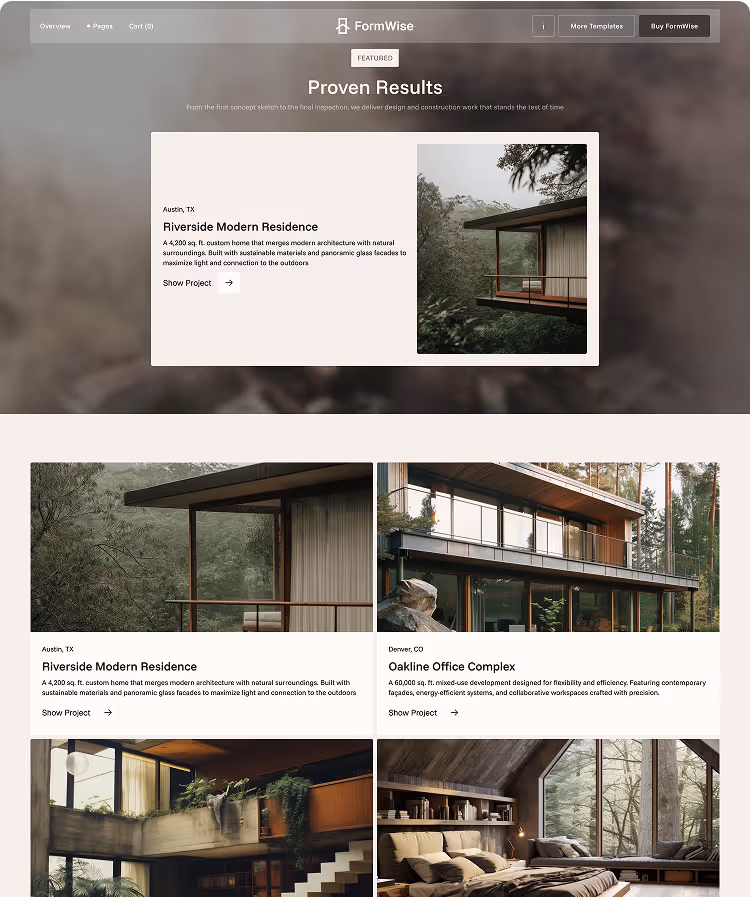 Construction& Architects Webflow template