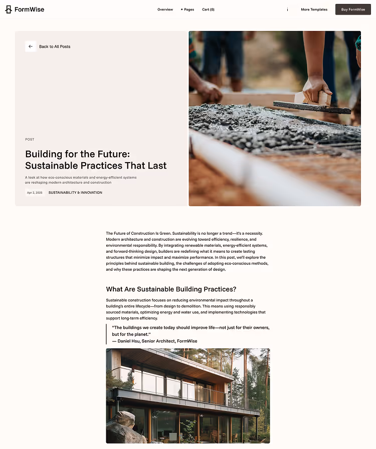 Construction& Architects Webflow template