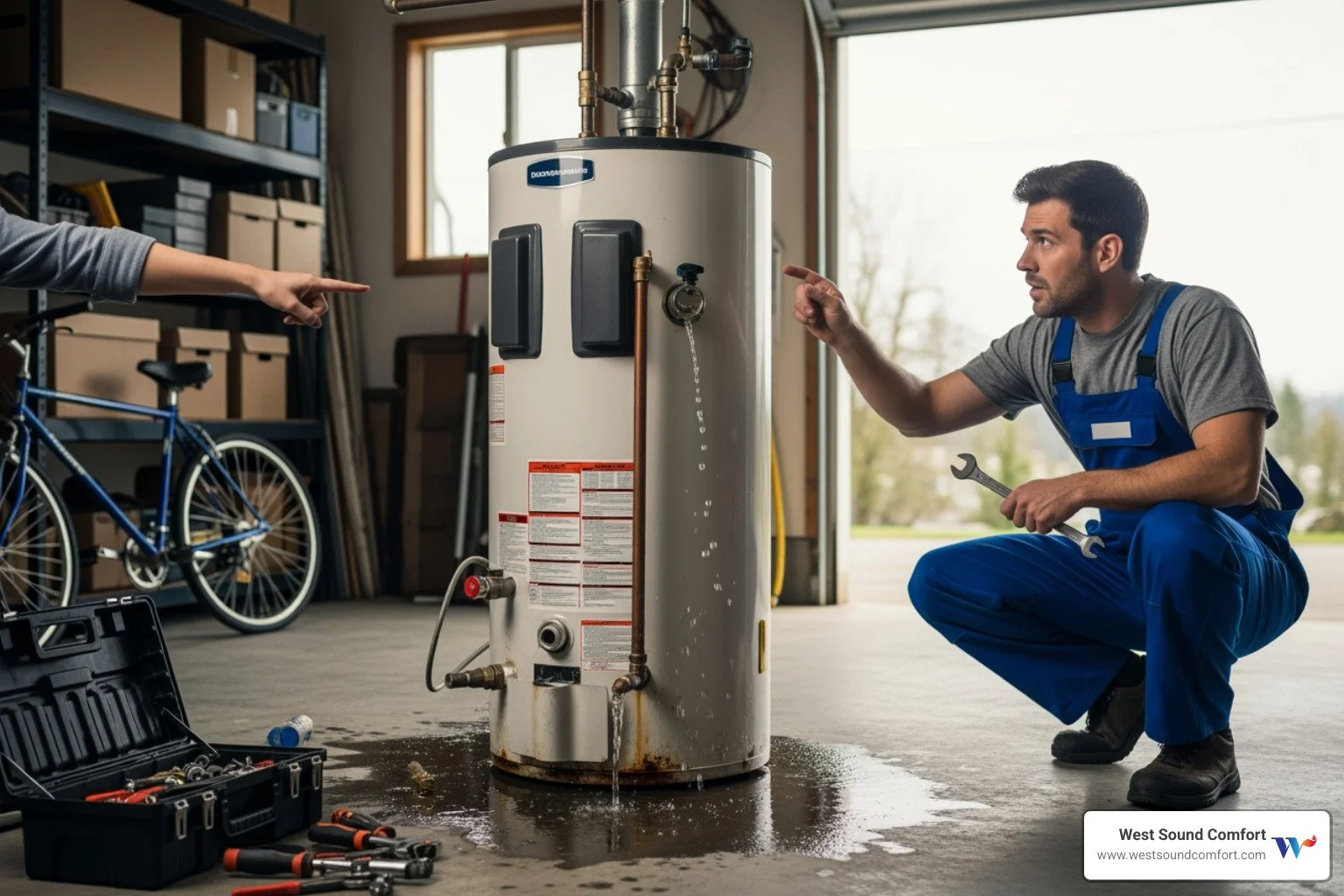 Poulsbo's Plumbing SOS: When Your Water Heater Needs Immediate Attention