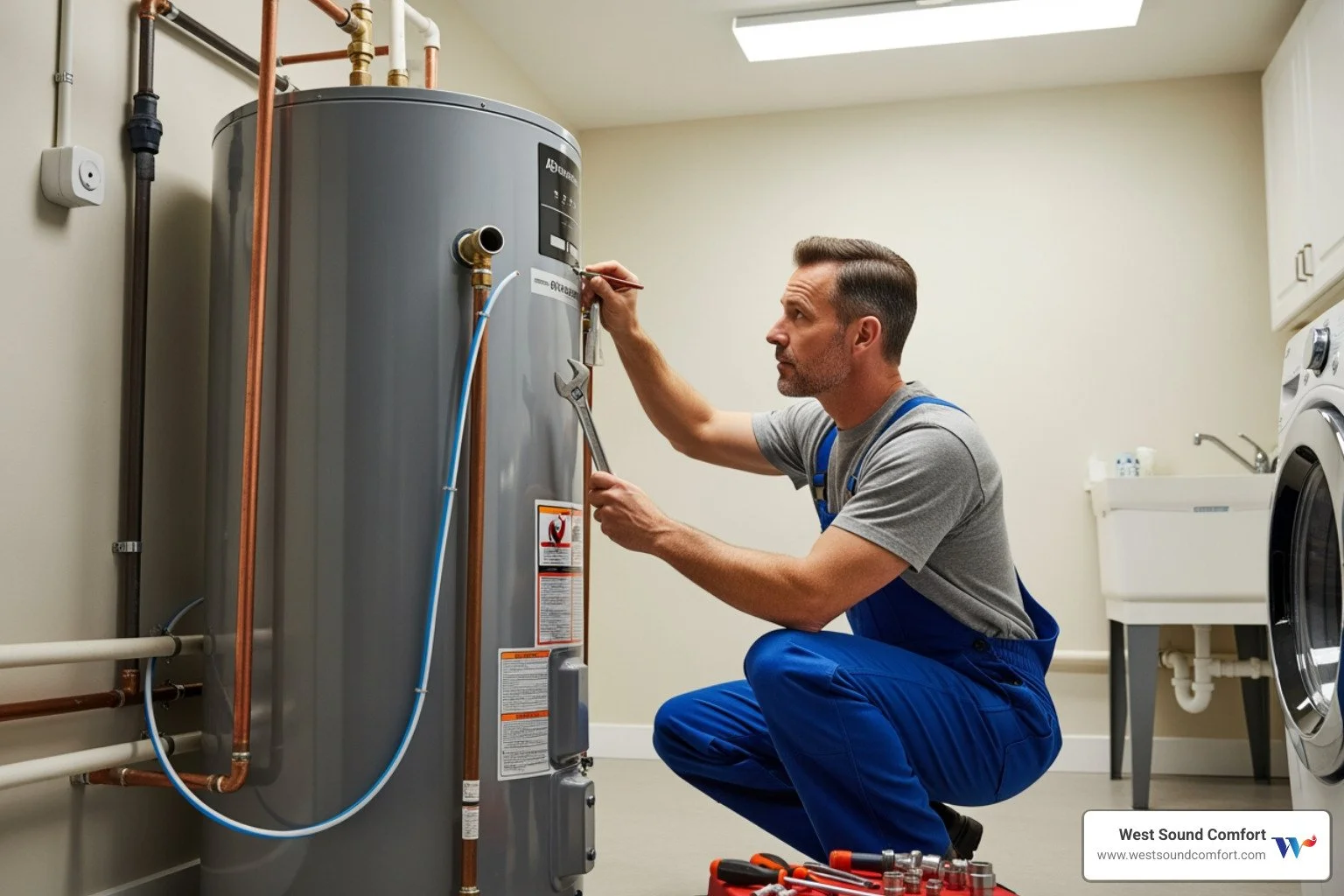 Poulsbo's Plumbing Pros: Expert Water Heater Repair Near You