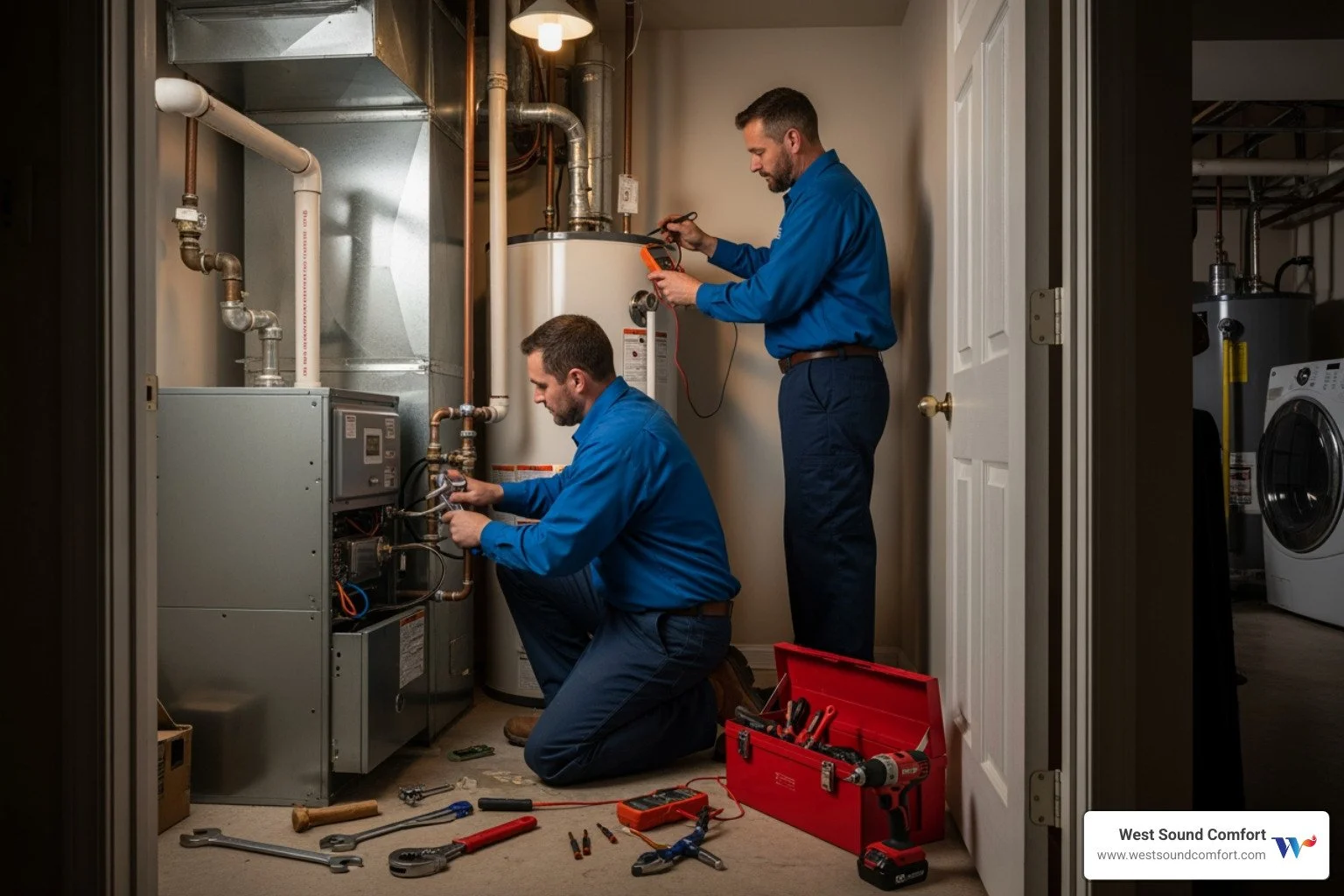 Fast Fixes: Same-Day Furnace Installation in Silverdale, WA