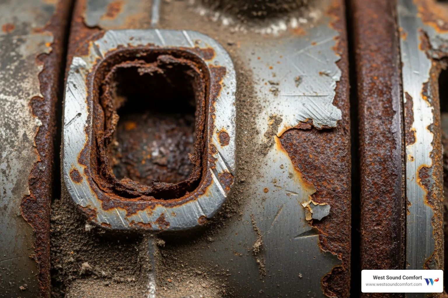 of a worn-out HVAC compressor part - hvac short cycling in bainbridge island, wa