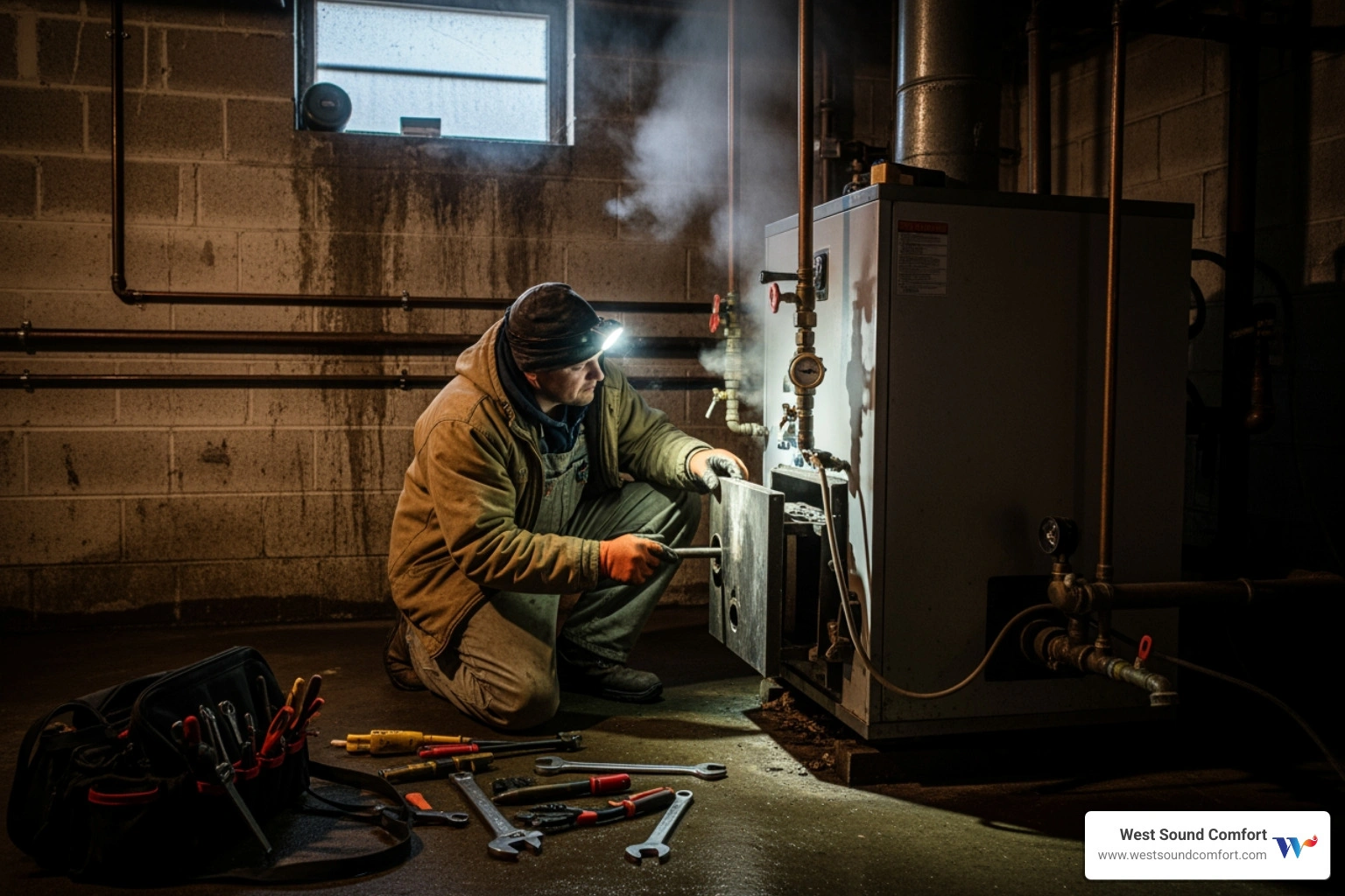 Crisis Averted: Fast & Reliable Emergency Boiler Service in Silverdale