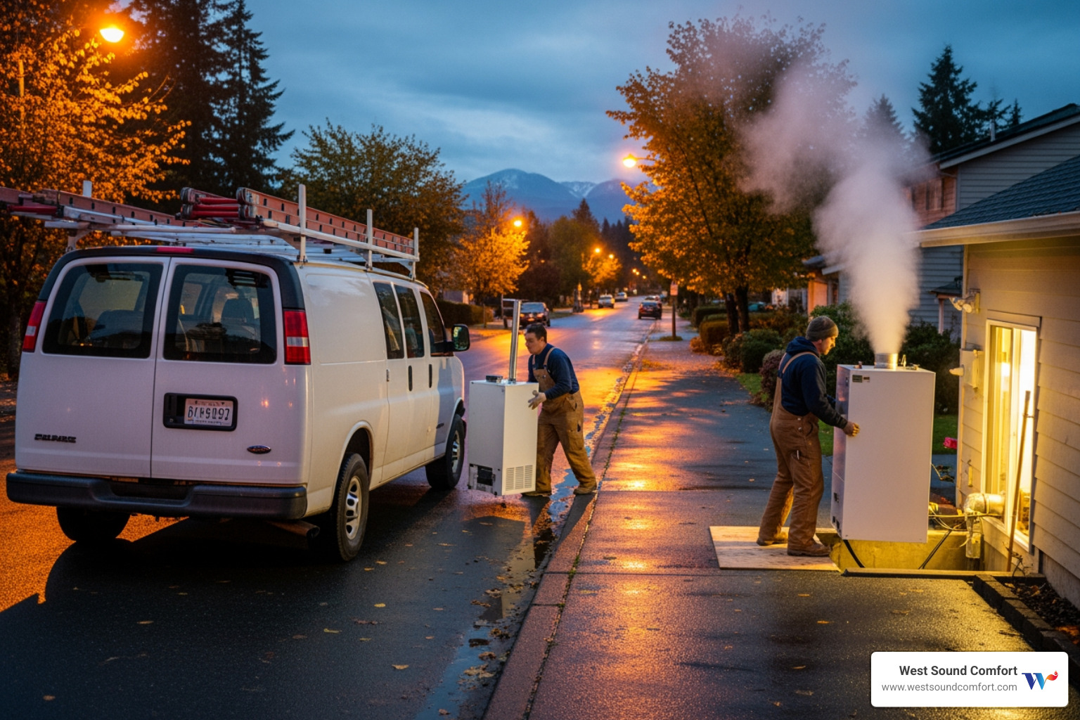 Silverdale's Rapid Response: Same-Day Boiler Heat Installation