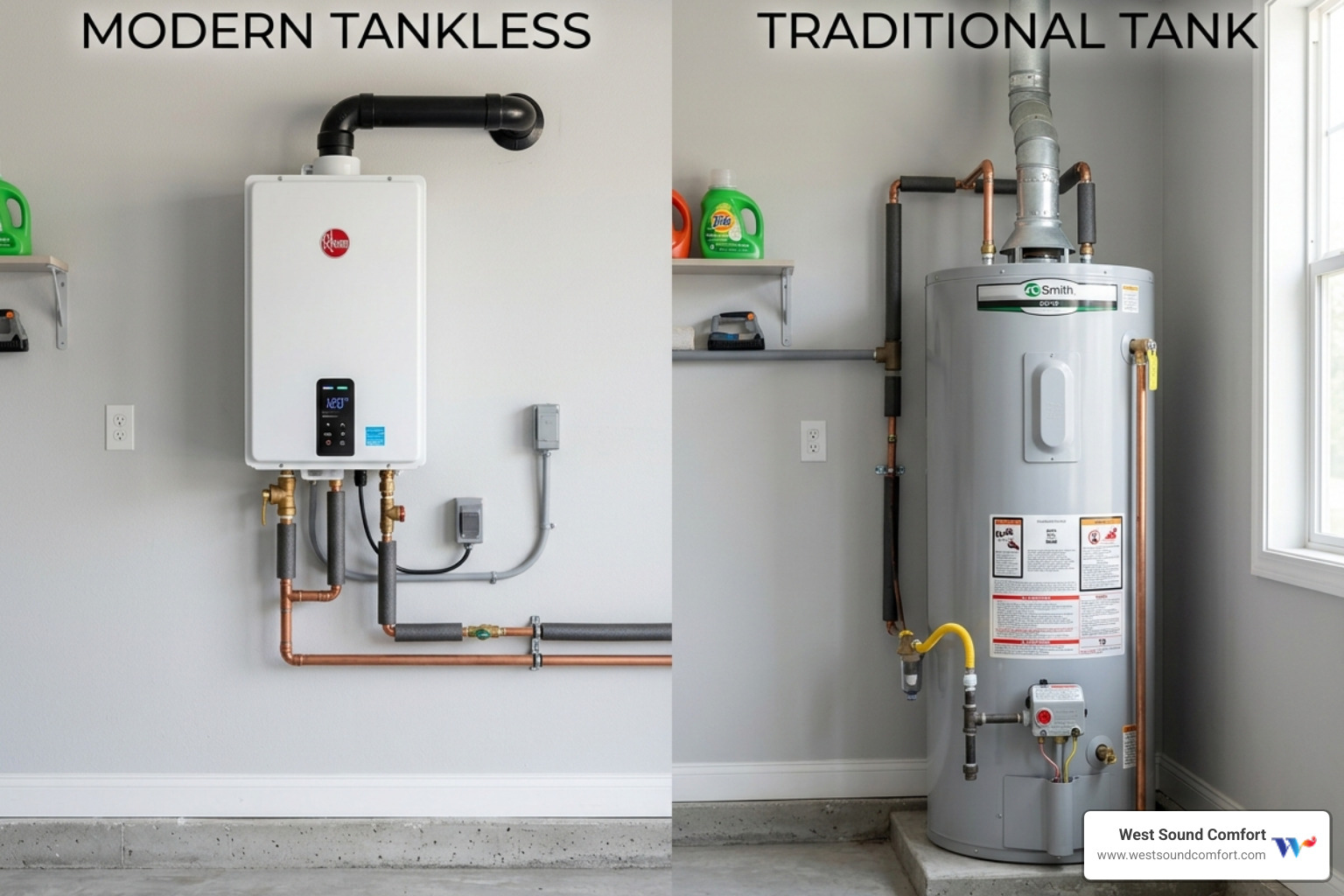 Navien vs The Old Tank in Your Basement