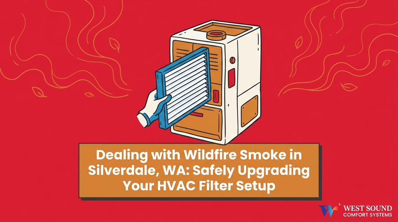 Dealing with Wildfire Smoke in Silverdale: Upgrading Your HVAC Filter Setup