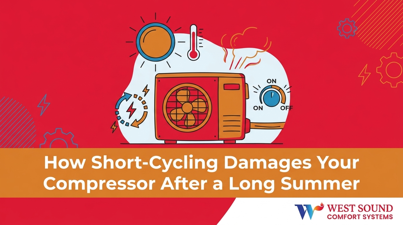 How Short-Cycling Damages Your Compressor After a Long Summer