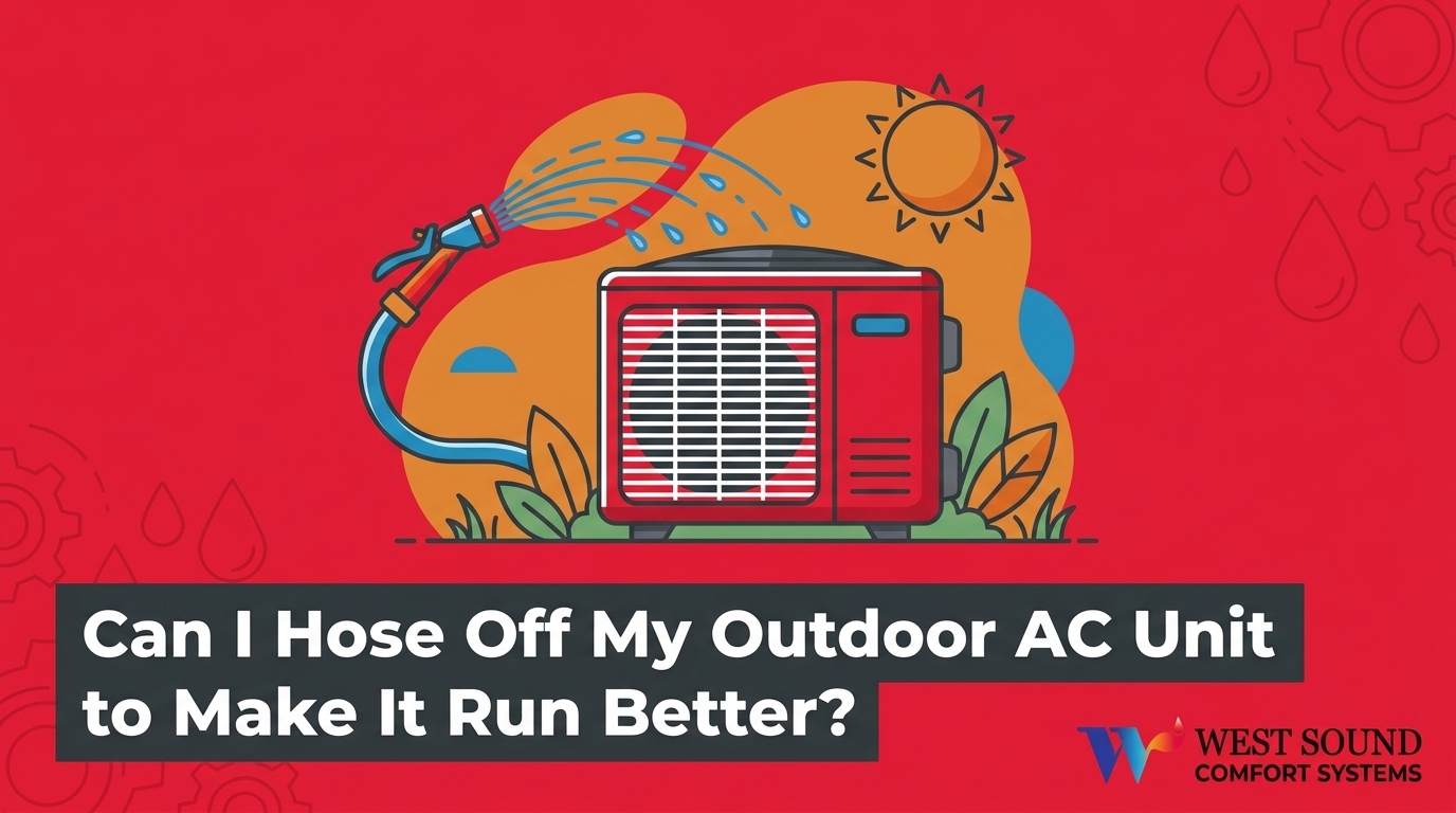 Can I Hose Off My Outdoor AC Unit to Make It Run Better?