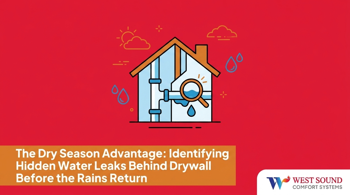 Identifying Hidden Water Leaks Behind Drywall Before the Rains Return