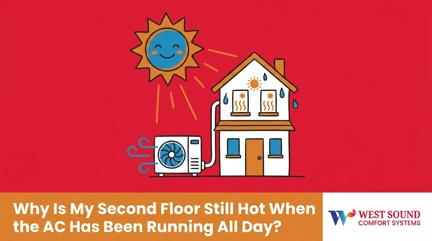Why Is My Second Floor Still Hot When the AC Has Been Running All Day?
