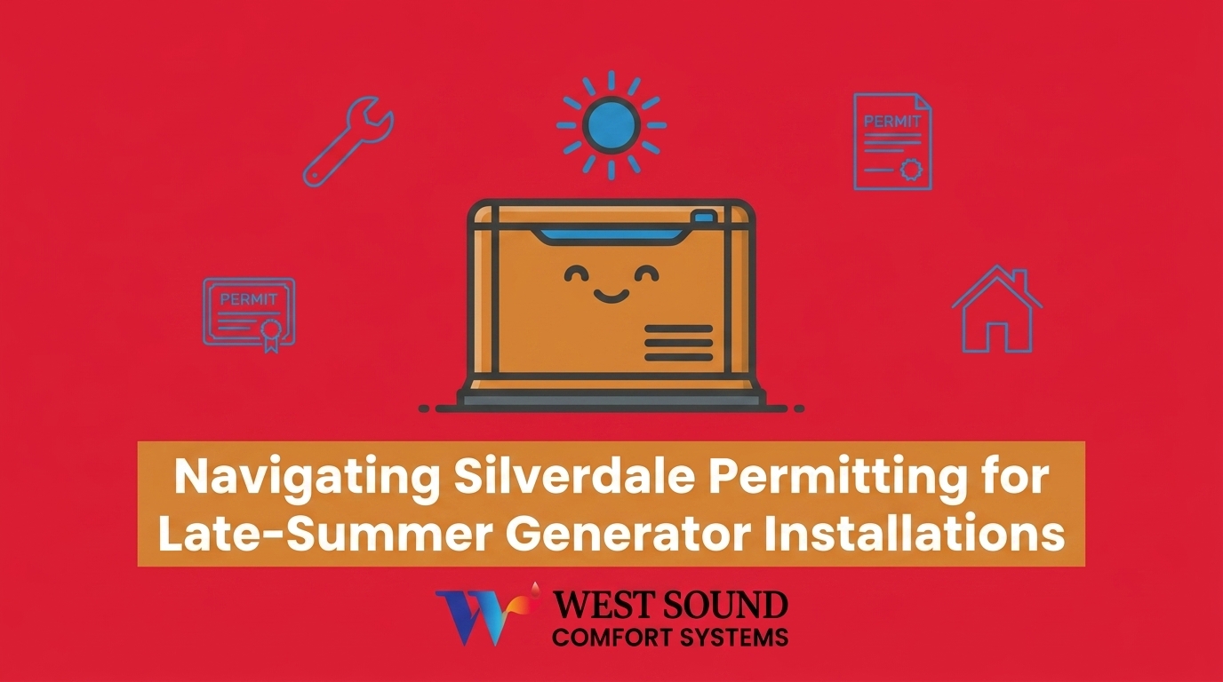 Navigating Silverdale Permitting for Late-Summer Generator Installations