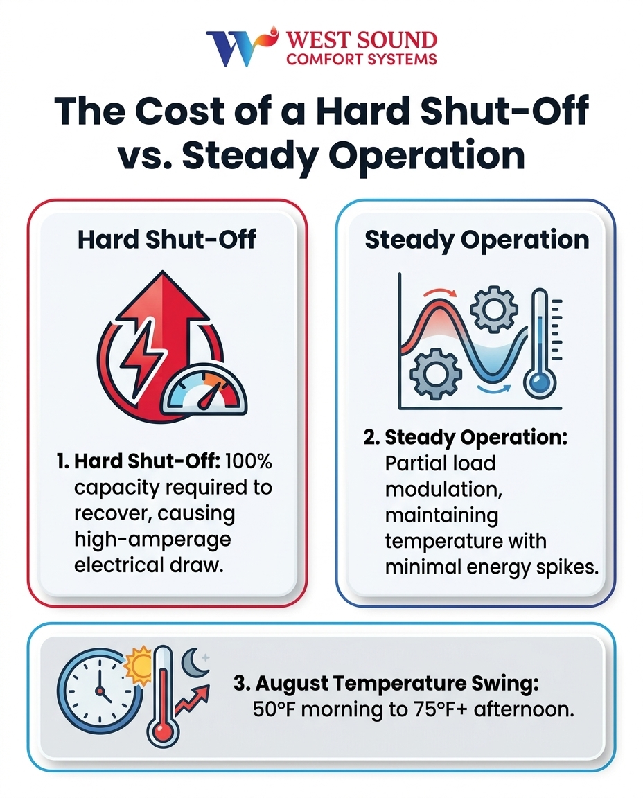 The Cost of a Hard Shut-Off vs. Steady Operation