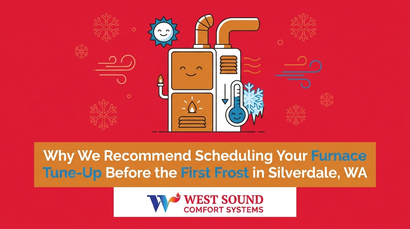 Why We Recommend Scheduling Your Furnace Tune-Up Before the First Frost in Silverdale